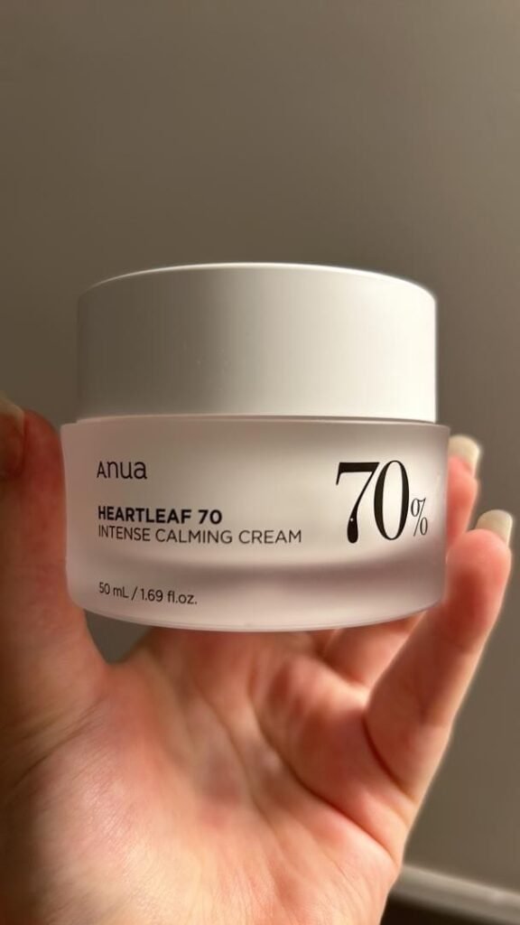 Anua Heartleaf 70 Intense Calming Cream Review