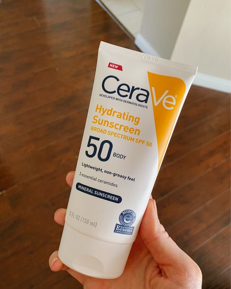 cerave hydrating mineral sunscreen spf 50