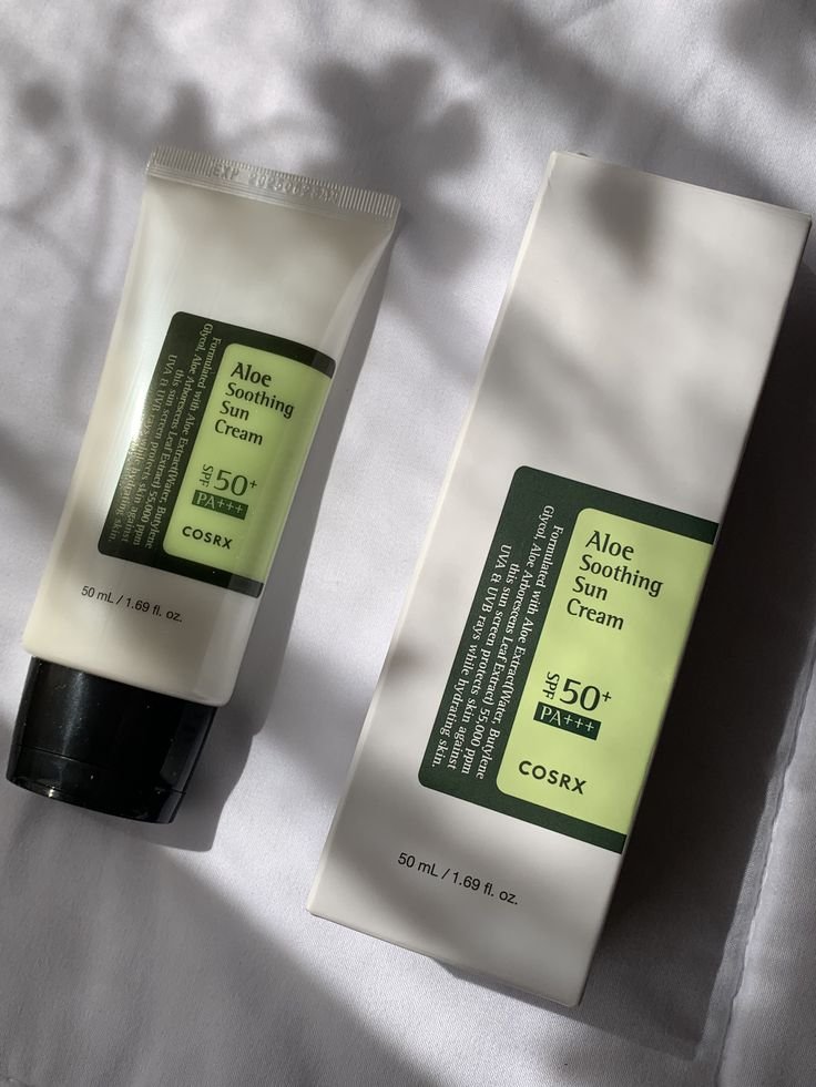 cosrx aloe soothing sun cream review