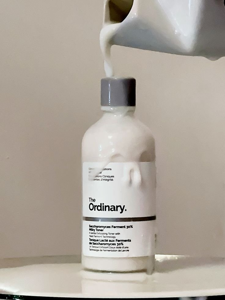 the ordinary milky toner before and after