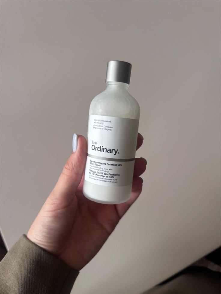 the ordinary milky toner before and after