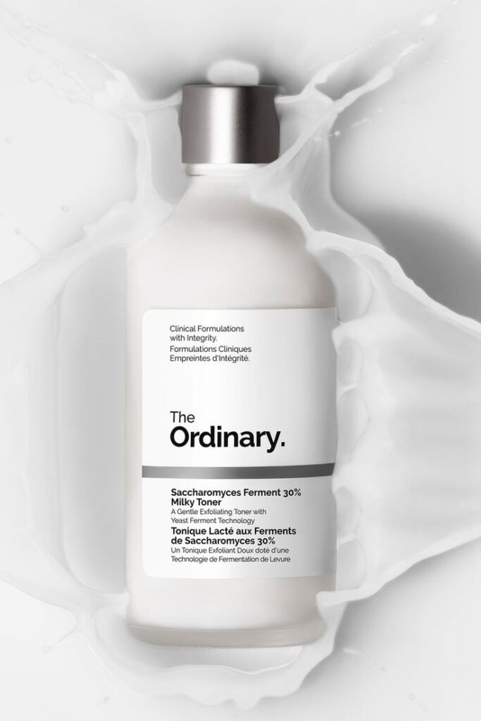the ordinary milky toner before and after
