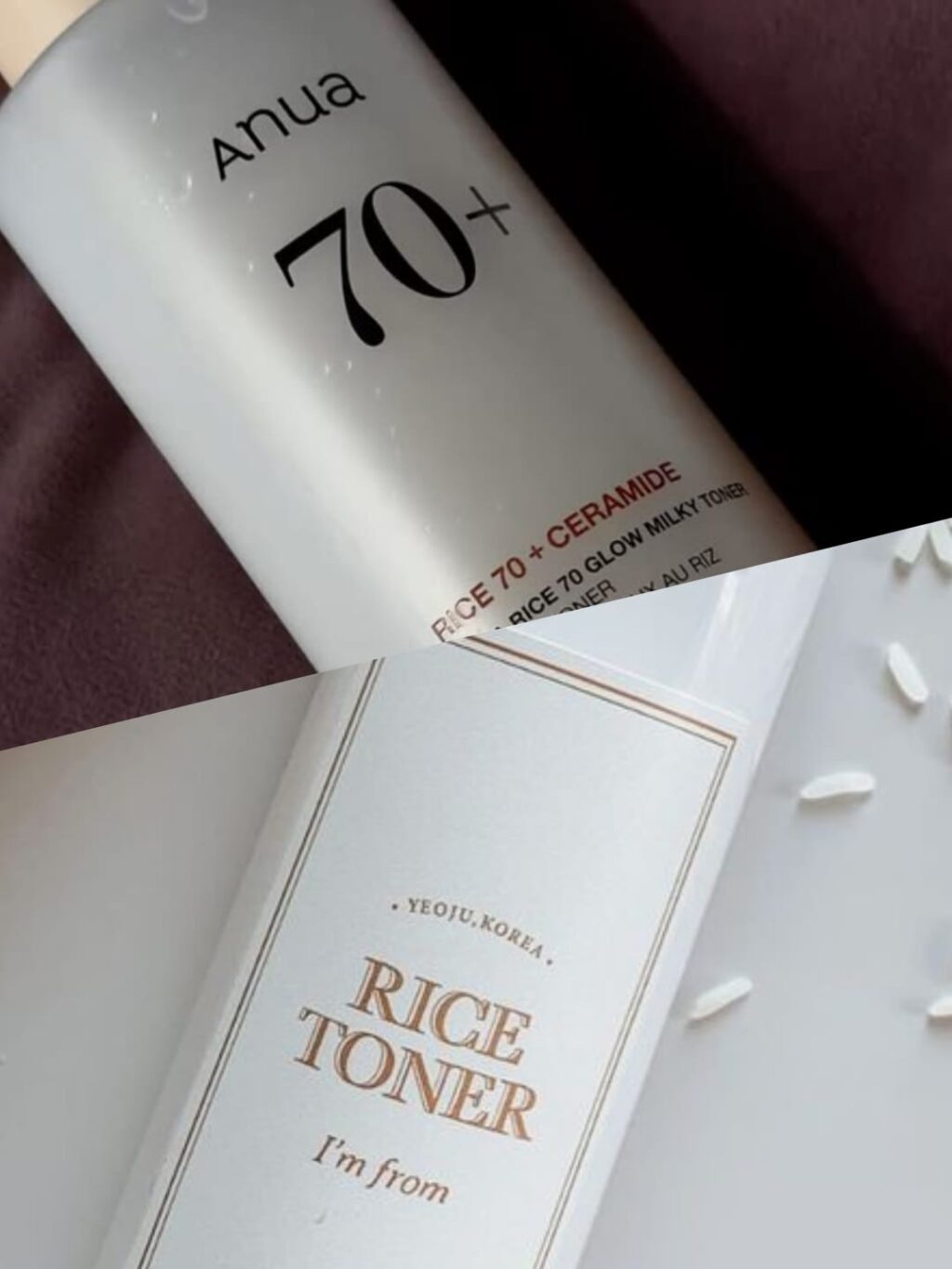 Mara 77 Rice Anua vs I’m From Rice Toner: Which 77% Extract is Better for You?