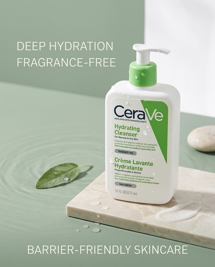 CeraVe Foaming Cleanser vs Hydrating Cleanser