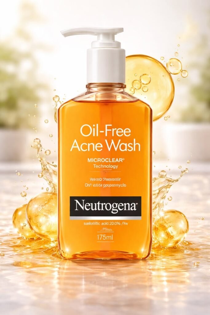 neutrogena oil free acne wash review