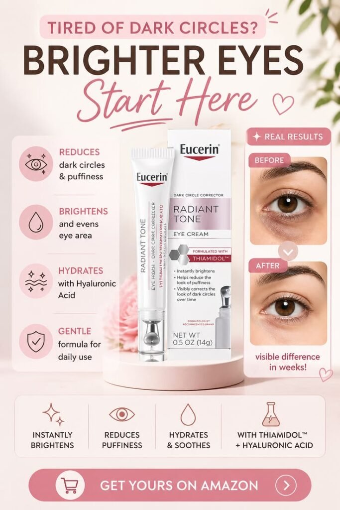 Eucerin Radiant Tone Eye Cream Review