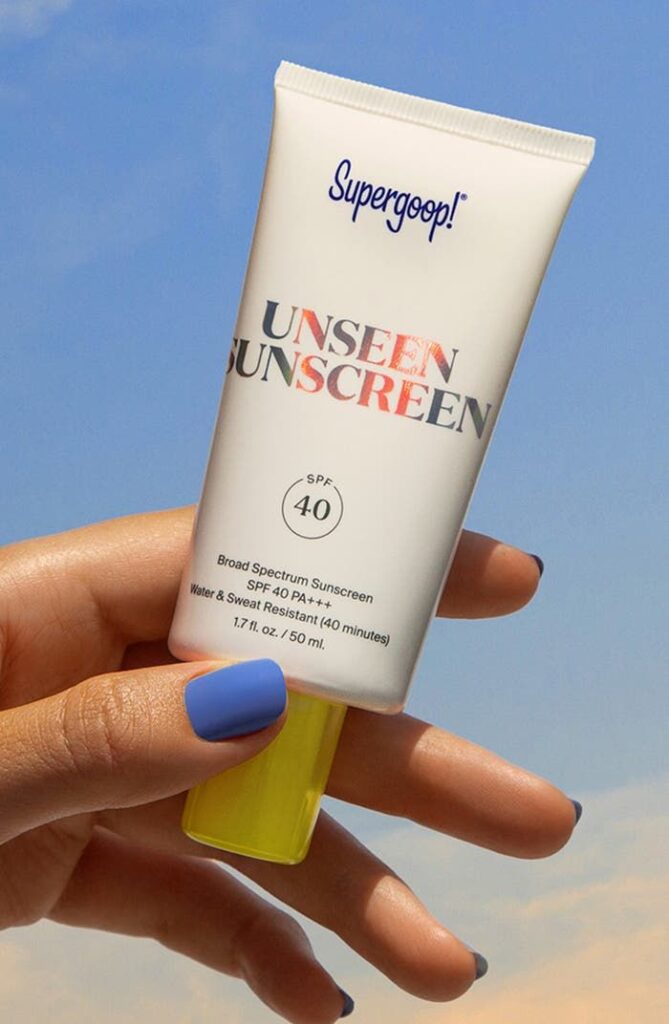 EltaMD UV Clear vs Supergoop Unseen Sunscreen 04