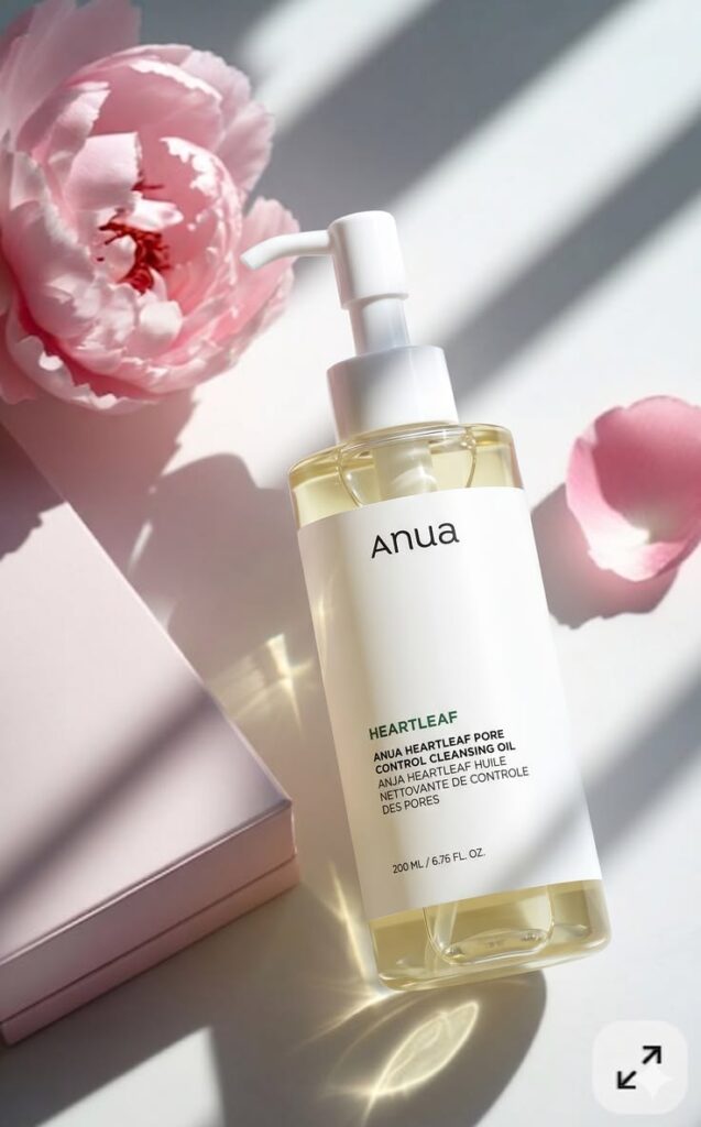 anua heartleaf pore control cleansing oil reviews