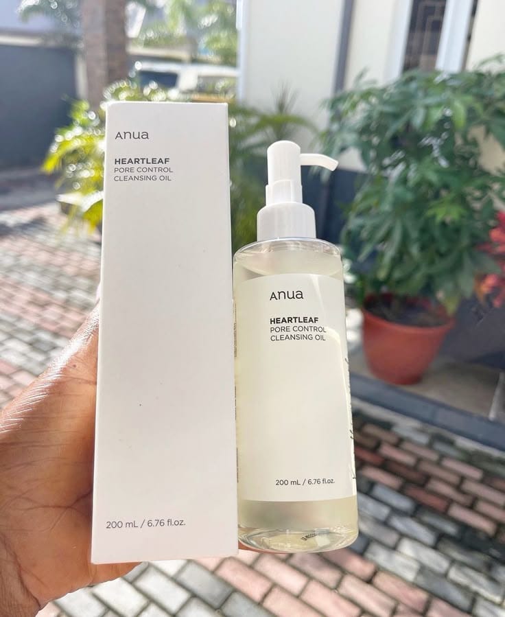 anua heartleaf pore control cleansing oil reviews